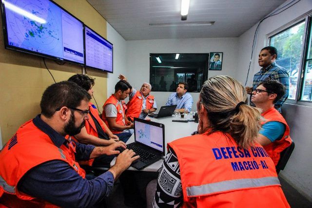 Prefeitura de Maceió segue de prontidão devido às chuvas