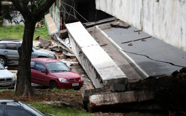 Recuperação de viaduto que desabou deve levar seis meses