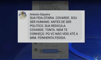 Denunciado por furar fila, presidente da Câmara xinga moradora: ‘Feia. Otária. Fedida’