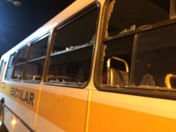 Ônibus são atacados e torcedores do ASA ficam feridos em São Miguel dos Campos