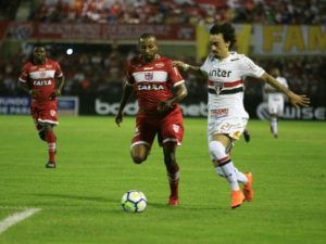 CRB perde para o São Paulo, por 3 a 0, e está fora da Copa do Brasil