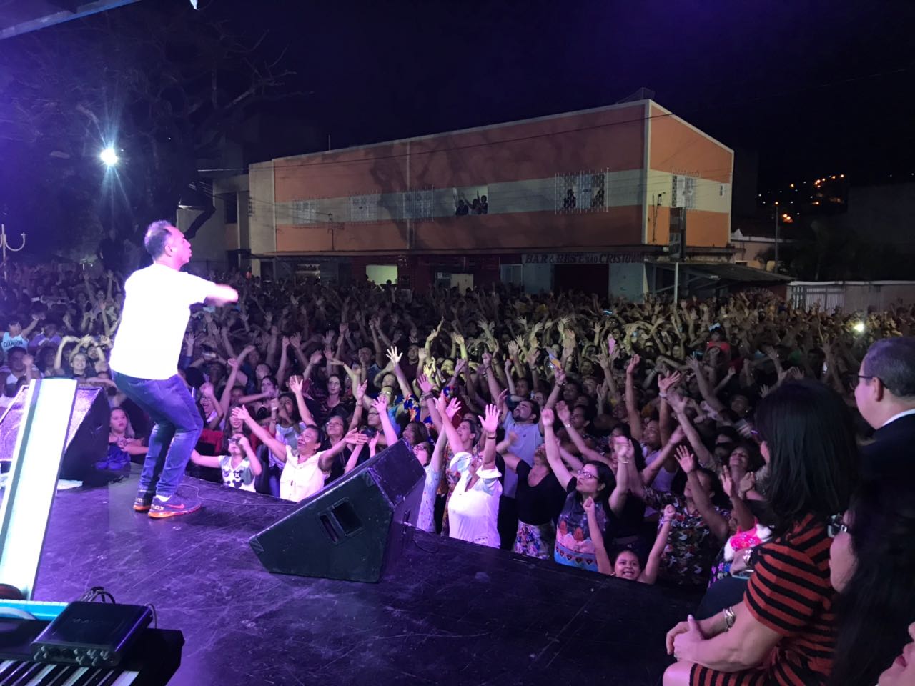 Missionário Dunga, da Canção Nova, emociona comunidade católica em Palmeira dos Índios