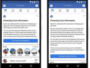 Facebook mostra quais usuários foram atingidos pelo escândalo de dados