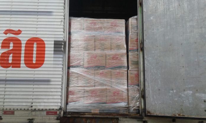 Carga roubada é recuperada em São Sebastião