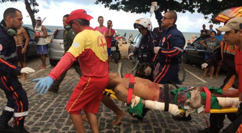 Recife registra ataque de tubarão no mar de Piedade