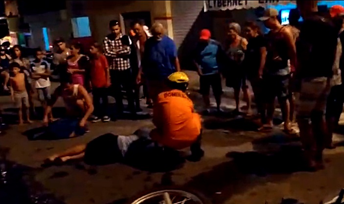 Colisão entre motos deixa jovens feridos em Santana do Ipanema