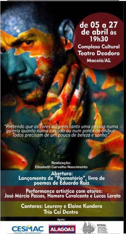 ‘As Cores de Eduardo Ruiz’ entra em cartaz no Complexo Teatro Deodoro