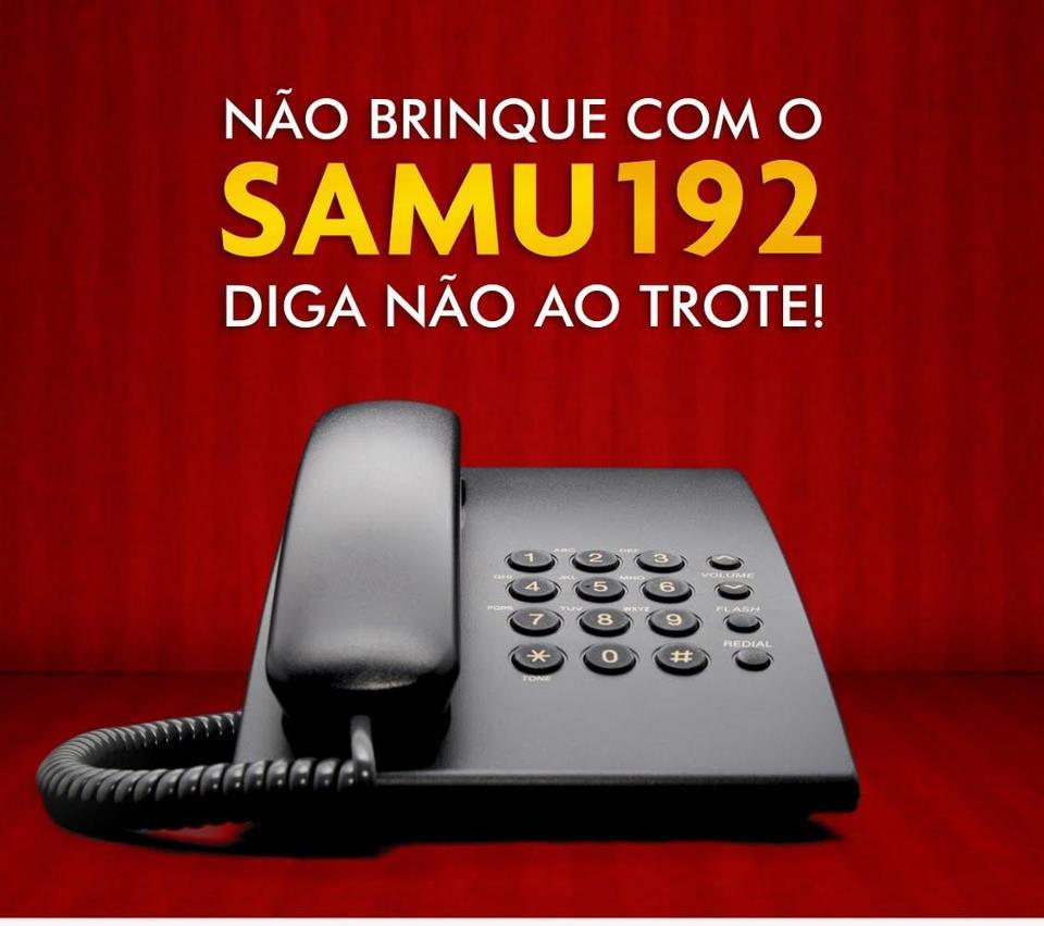 Trotes para Samu caem mais de 18% no primeiro quadrimestre de 2018