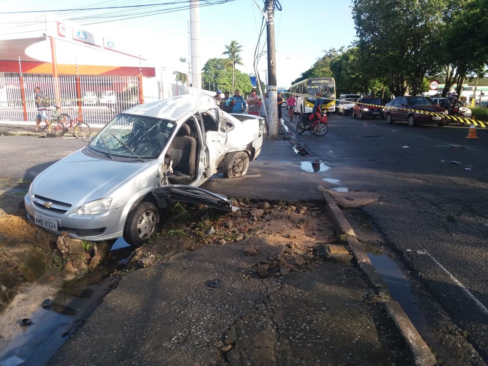 Acidente deixa morto e feridos na Durval de Góes Monteiro, em Maceió