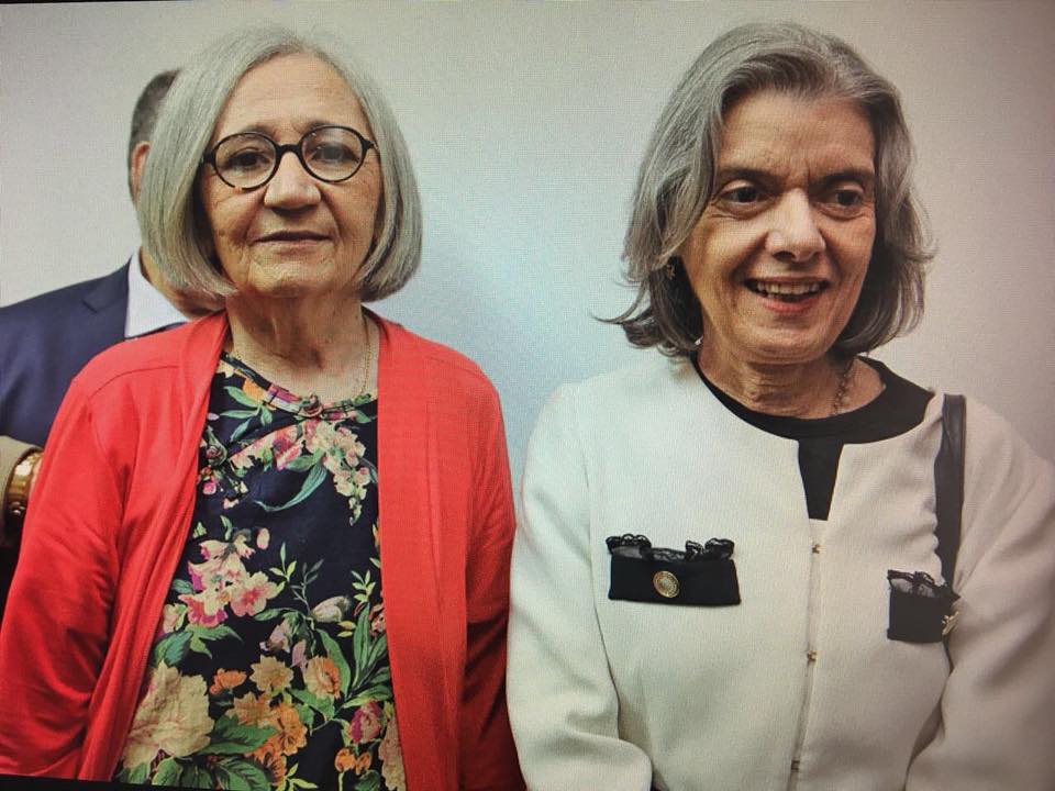 Desembargadora Elisabeth Carvalho e presidentes dos TJs recebem ministra Cármen Lúcia em Maceió