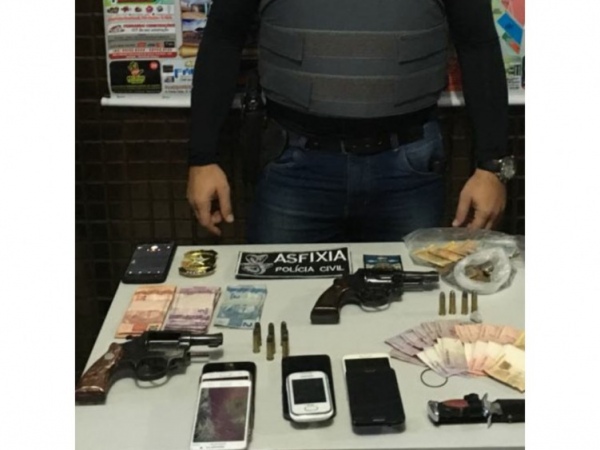 Operação prende suspeitos com armas e munições em Teotônio Vilela