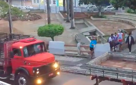 Palmeira dos Índios tem protesto em apoio aos caminhoneiros