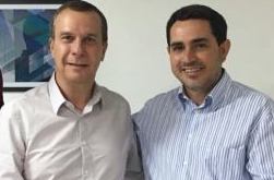 Sérgio Toledo comemora adesão do prefeito de Minador do Negrão a sua pré-candidatura rumo à Câmara Federal