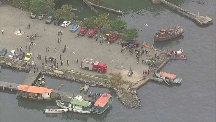 Duas embarcações afundam na Baía de Sepetiba e deixam desaparecidos