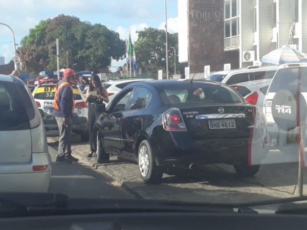 Guarnição do BPTran é afastada das ruas após confusão na frente do Fórum