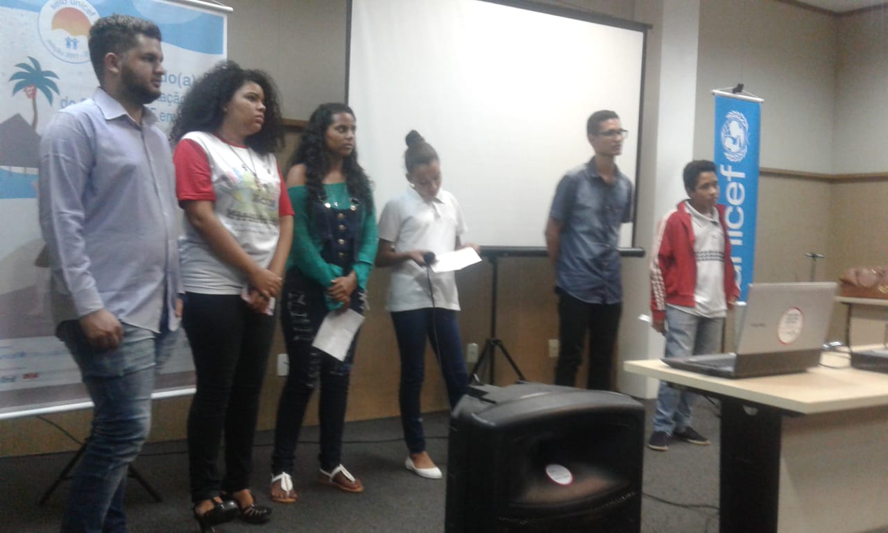 Minador do Negrão participa de encontro do Selo UNICEF