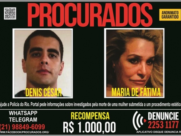 Disque Denúncia dá recompensa por informações sobre Dr. Bumbum