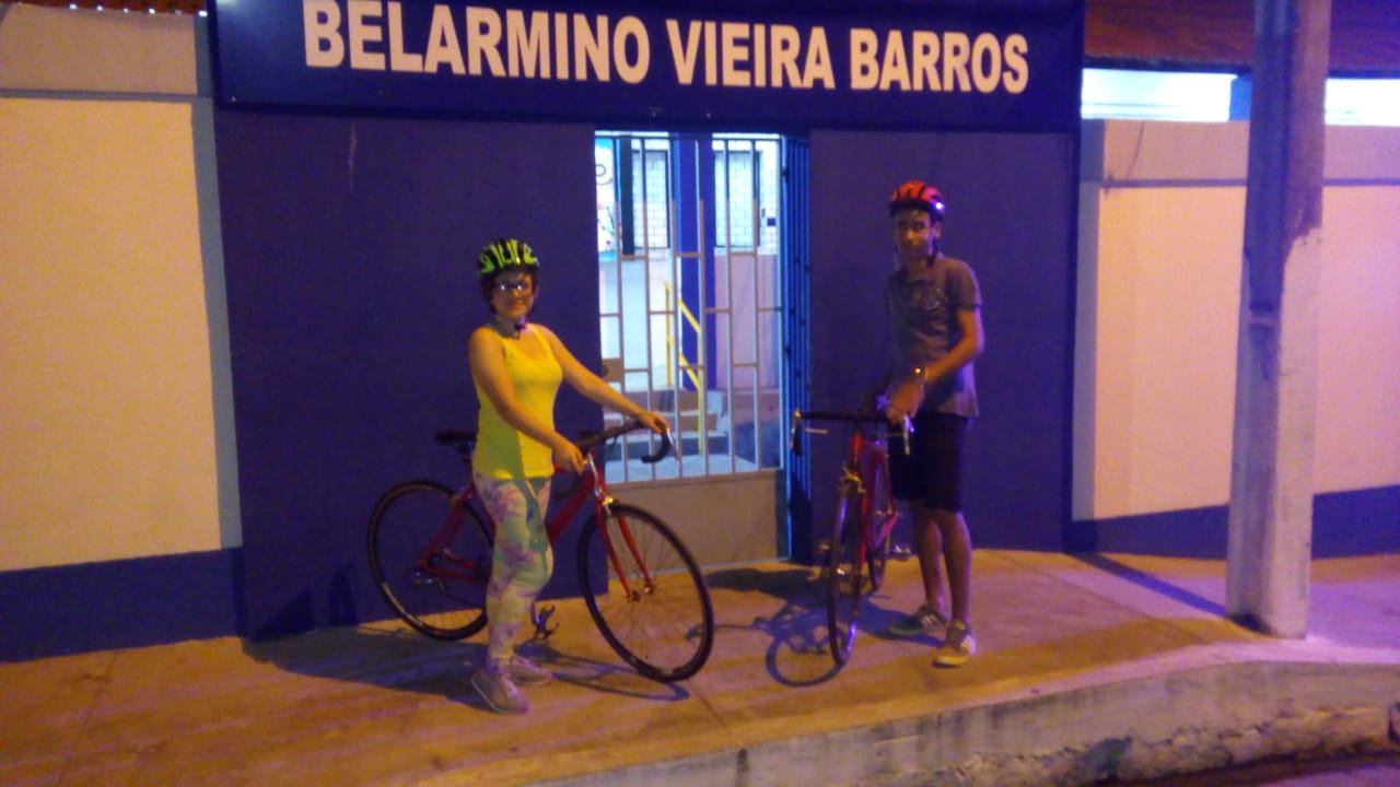 Estudantes de Minador do Negrão treinam para participar da Etapa Estadual de Ciclismo do JEAL