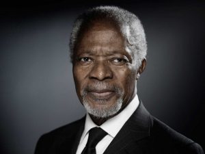 Morre Kofi Annan, ex-secretário-geral da ONU e Nobel da Paz