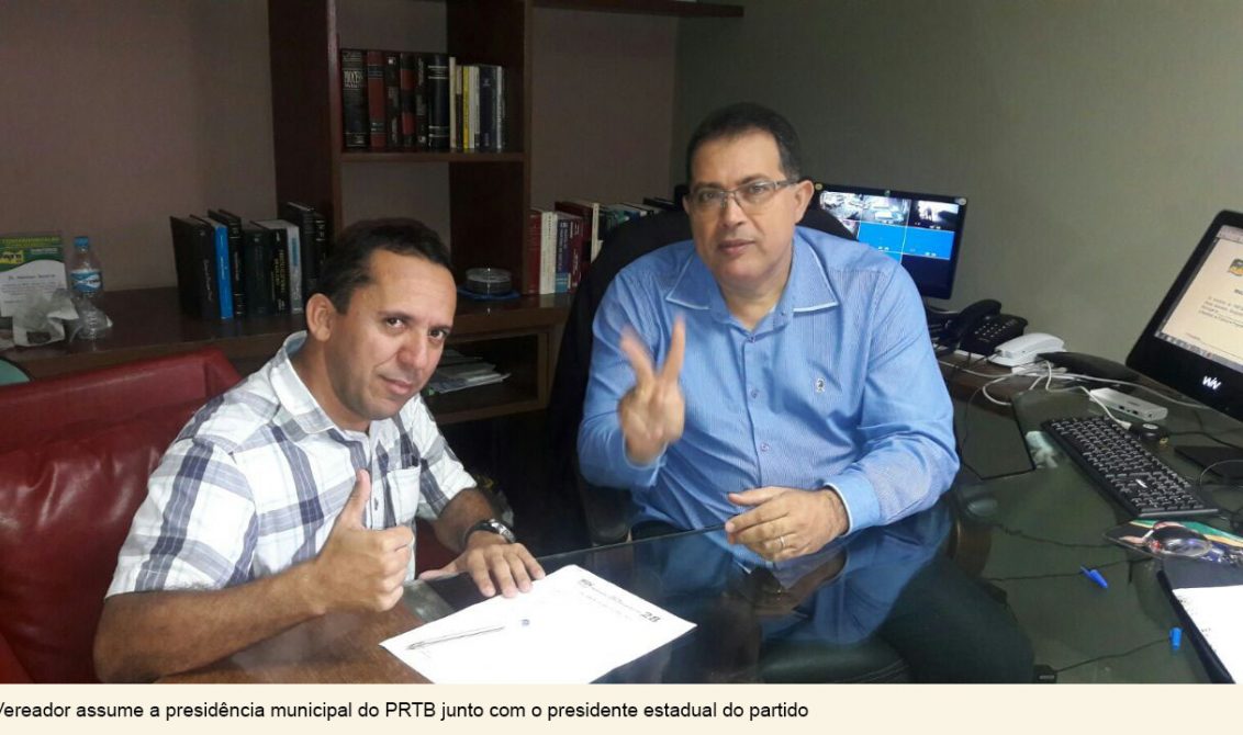 Vereador Abraão do BMG pode ser candidato a deputado federal pelo PRTB