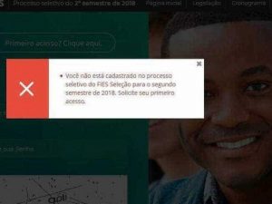 Falha do MEC barra inscrição de alunos do Fies no segundo semestre