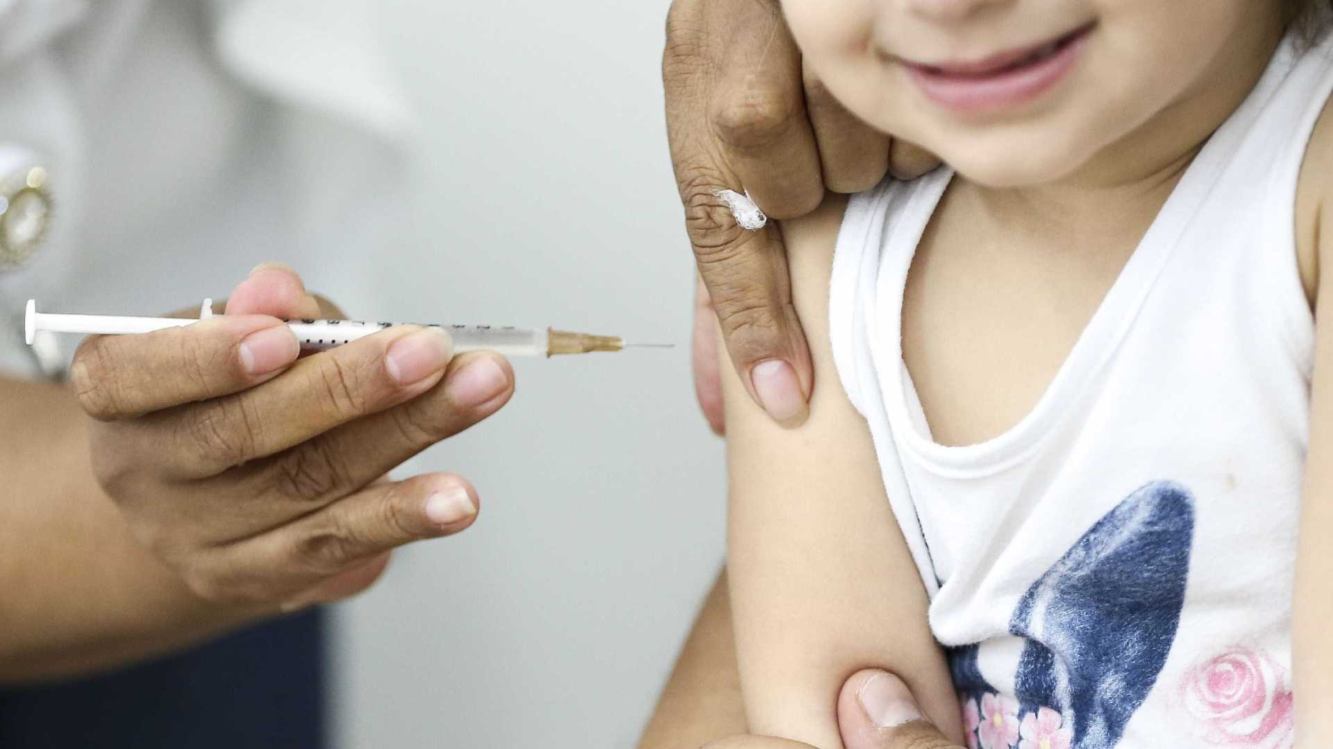 Campanha contra pólio e sarampo alcança 94% das crianças