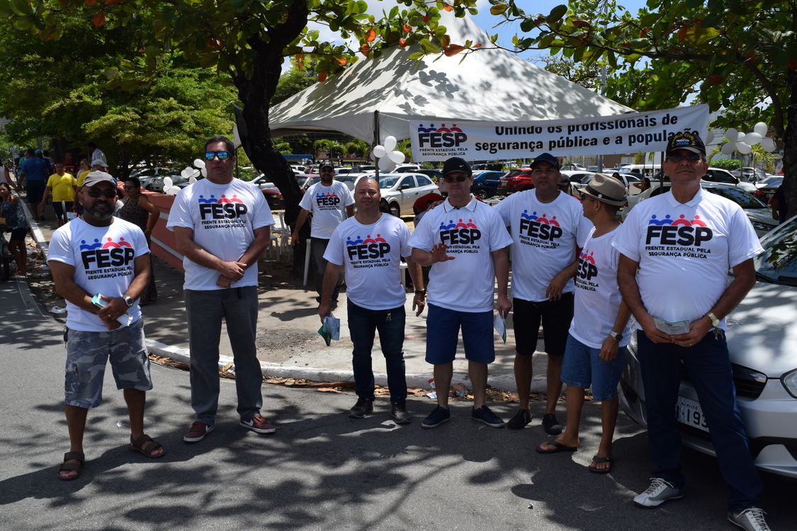 Sindicatos realizam ato público contra violência e precárias condições de trabalho
