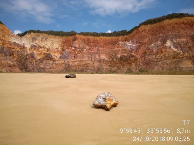 Sobe para 13 o número de praias de Alagoas onde pacotes sem indicação de origem foram encontrados