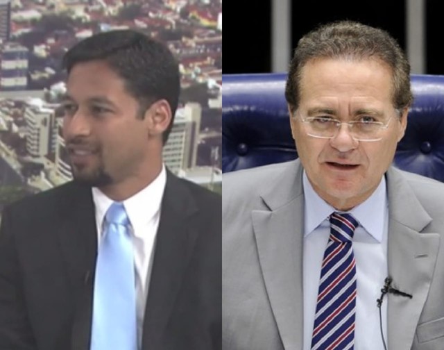 Rodrigo Cunha e Renan Calheiros são eleitos para o Senado Federal