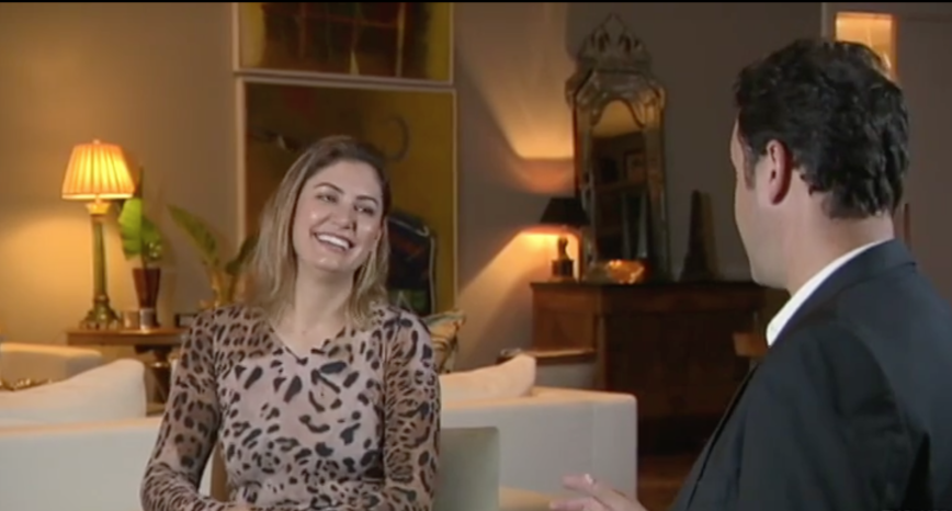 Michelle Bolsonaro se abre em primeira entrevista para a TV