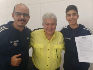 Projeto da Escola Sesi Cambona é validado pelo astronauta Marcos Pontes