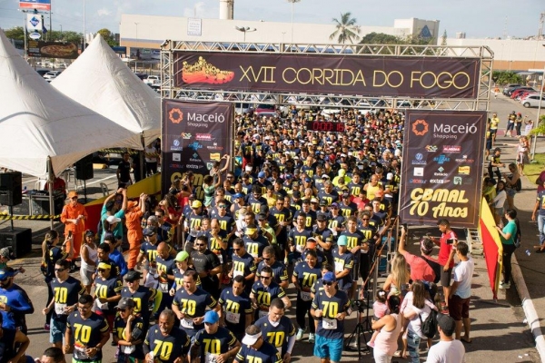 Corpo de Bombeiros promove Corrida do Fogo no domingo; entrega de kits nesta 6ª