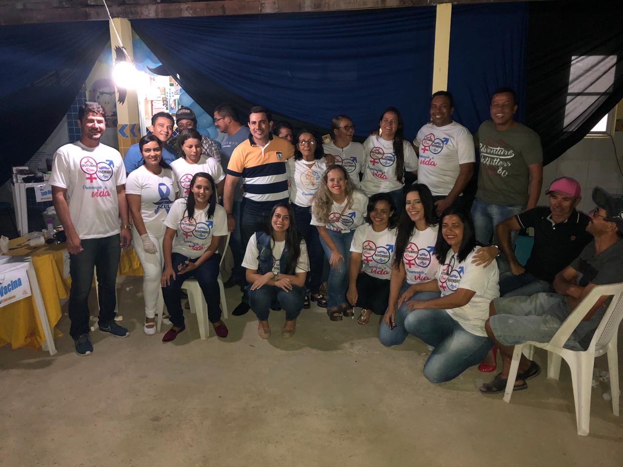 Prefeito de Minador do Negrão participa de ação do Novembro Azul