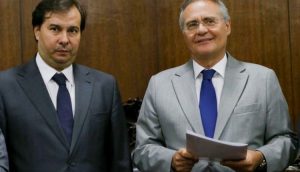 Maia e Renan são favoritos para presidir Câmara e Senado, apontam líderes do novo Congresso