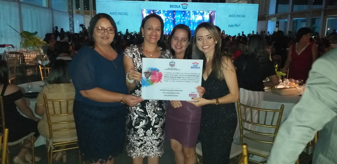 Escolas de Minador do Negrão conquistam Prêmio de Qualidade Professor Ib Gatto Falcão