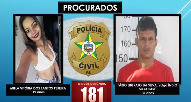 Polícia procura suspeitos de matar casal e enterrar em cova rasa em Maceió