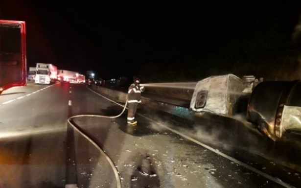 IML identifica caminhoneiro que morreu carbonizado