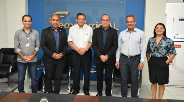 Secretário de Palmeira busca parceria com o Sistema Comércio