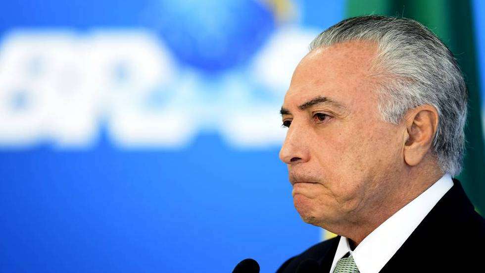 Temer recebeu R$ 1 milhão em propina, afirma MPF