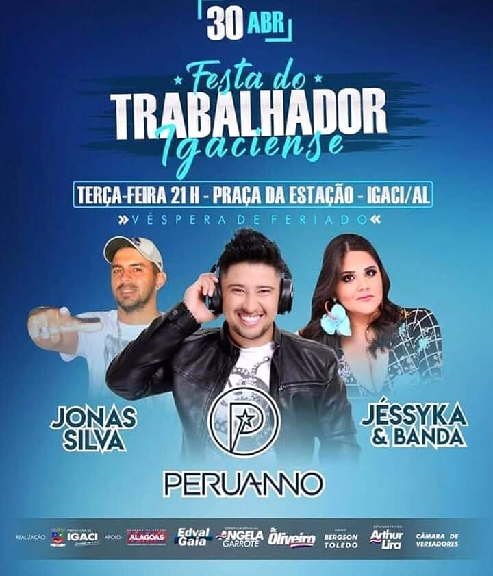 Prefeitura de Igaci realiza grande festa em comemoração ao Dia do Trabalhador