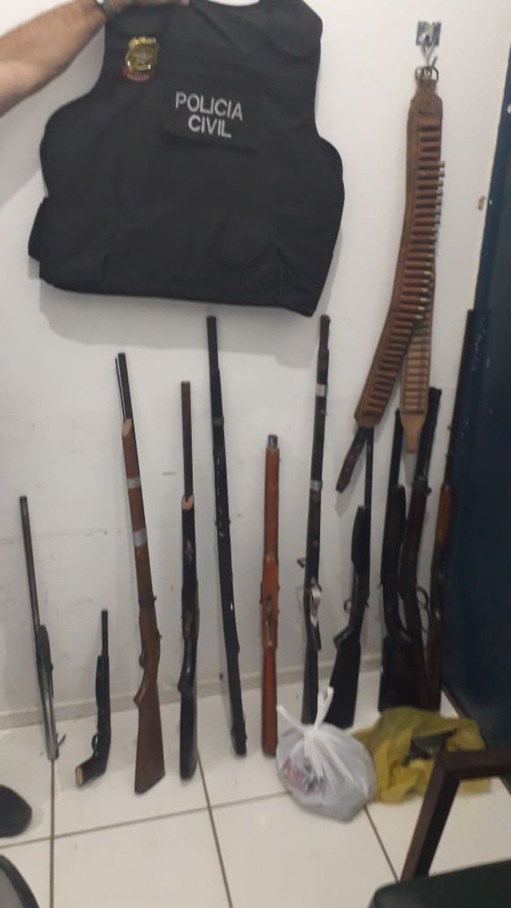 Polícia Civil apreende dez armas de fogo em Piranhas, Alagoas