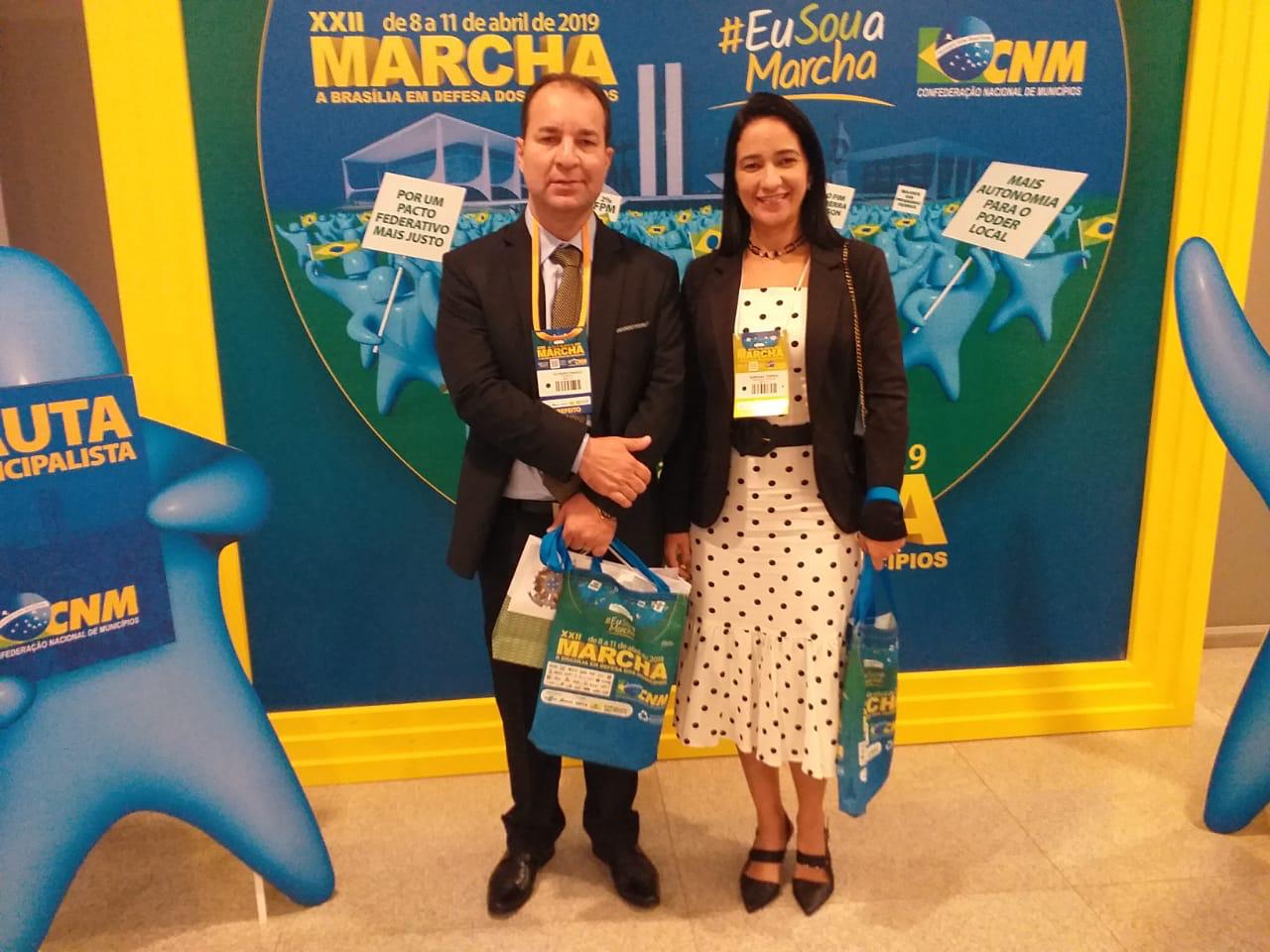 Primeira-dama de Igaci participa da XXII Marcha à Brasilia em Defesa dos Municípios