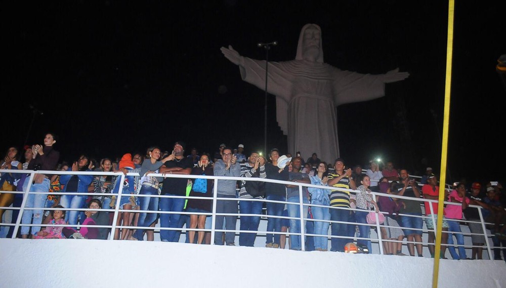 Cristo do Goití de Palmeira dos Índios é inaugurado após revitalização