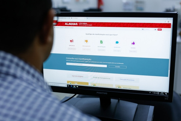 Com plataforma on-line, cidadão pode enviar denúncias ou sugestões para Ouvidoria de AL