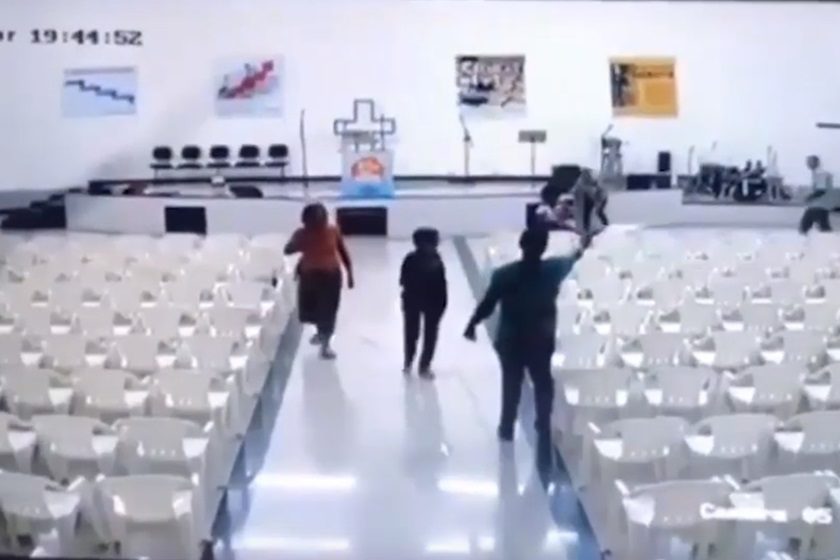 Vídeo mostra momento em que assassino invade igreja para matar fiéis em Paracatu