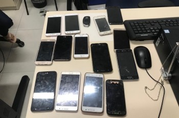 Quadrilha especializada em furto de celulares é presa durante show