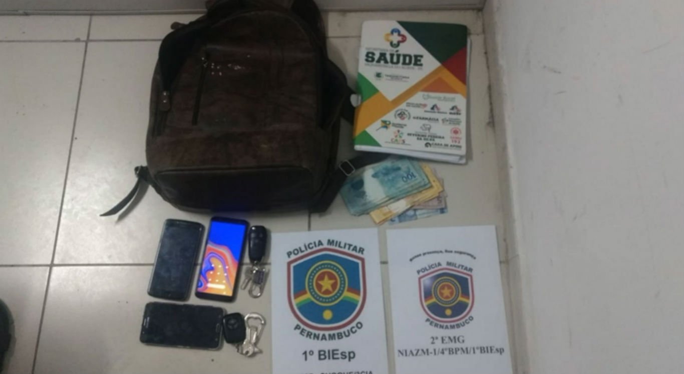 Alagoanos são presos em flagrante arrombando carros em Caruaru