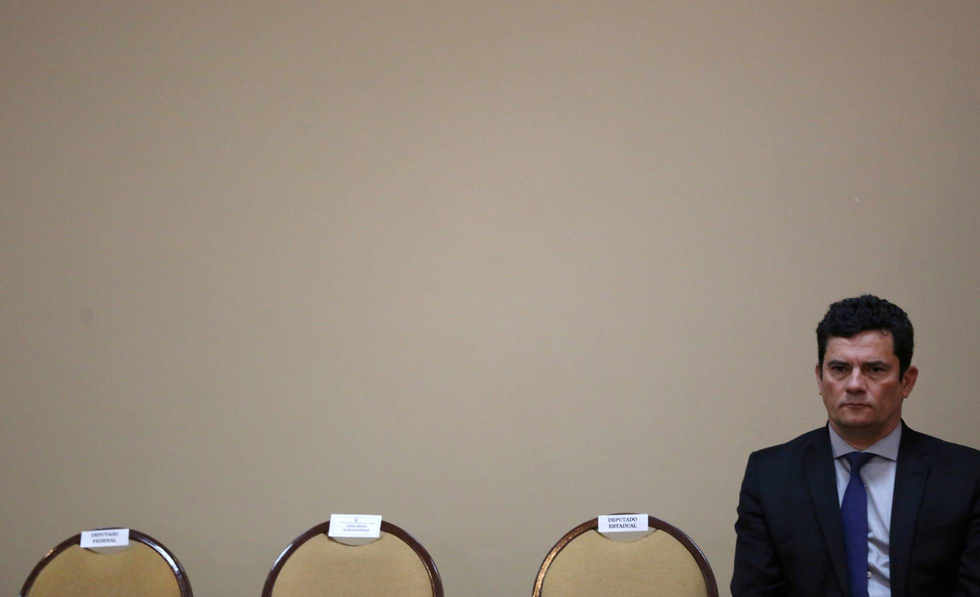 Segundo pesquisa  do Atlas Político, Moro perdeu 10 pontos de popularidade