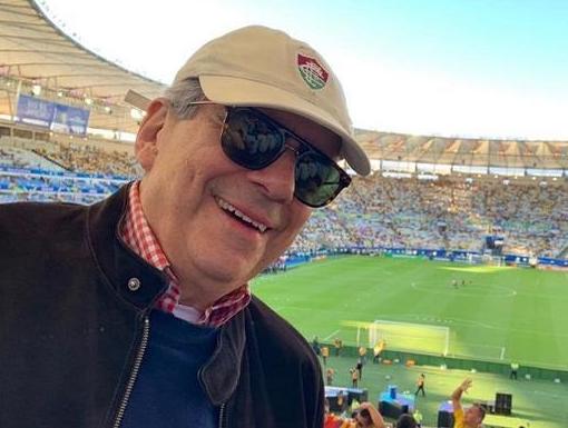 Paulo Henrique Amorim agitou as redes sociais ao acompanhar último título do Brasil