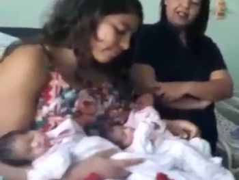 Mulher de Ouro Branco descobre ser mãe de trigêmeas durante o parto